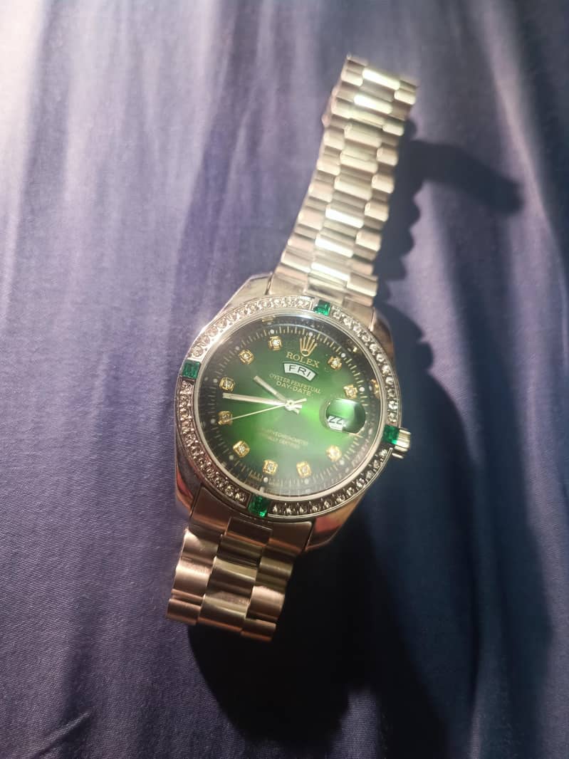 Rolex green dial 0