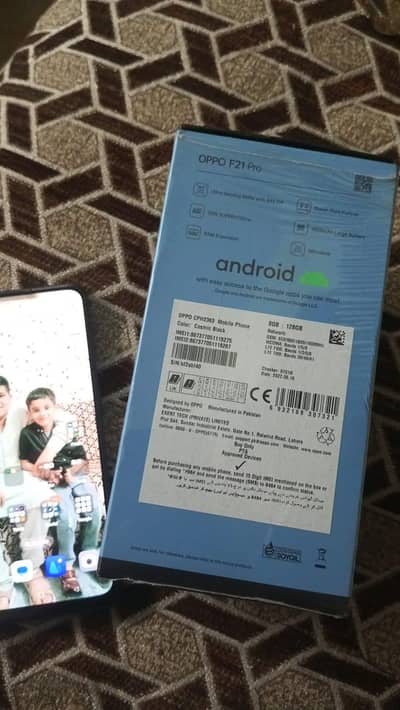 OPPO F21 Pro with Box Pta approved Sale and Exchange