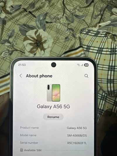 Samsung Mobile A56