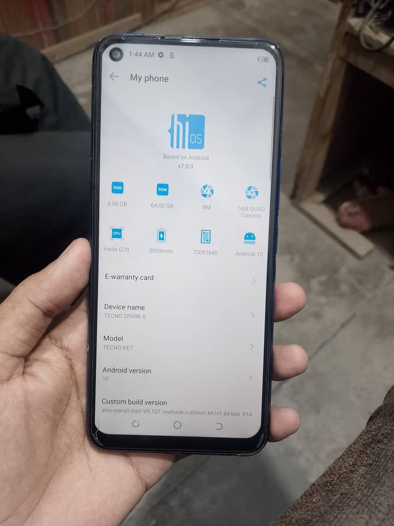 Tecno Spark 6 1