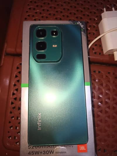 infinix note 50 10/10 with box charger