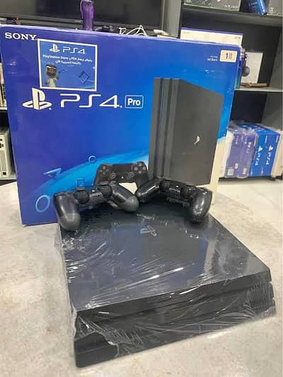 game PS4 pro 1 TB playstation Sony complete box