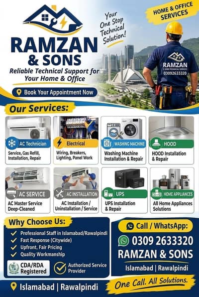 RAMZAN AND SONS AC MASTER SERVICE
