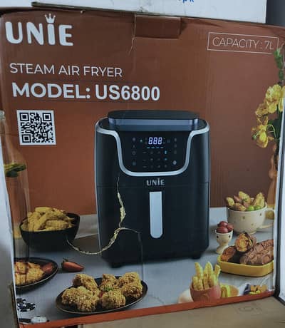 UNI 7 LITRE AIR FYER+ STEAMER