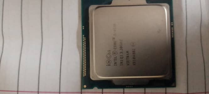 core i5 4 gen processor like new and 255 watt power supply with case