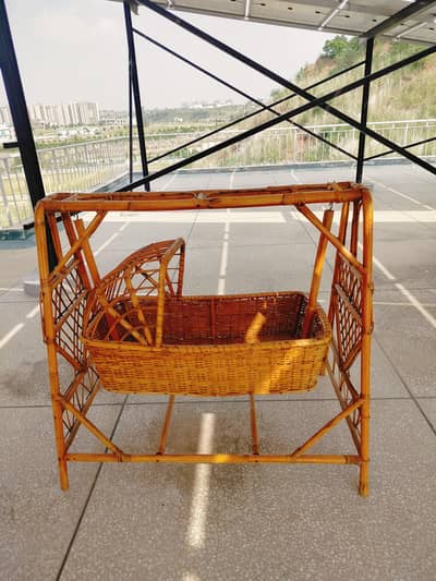 Bamboo Baby Cradle/Swing