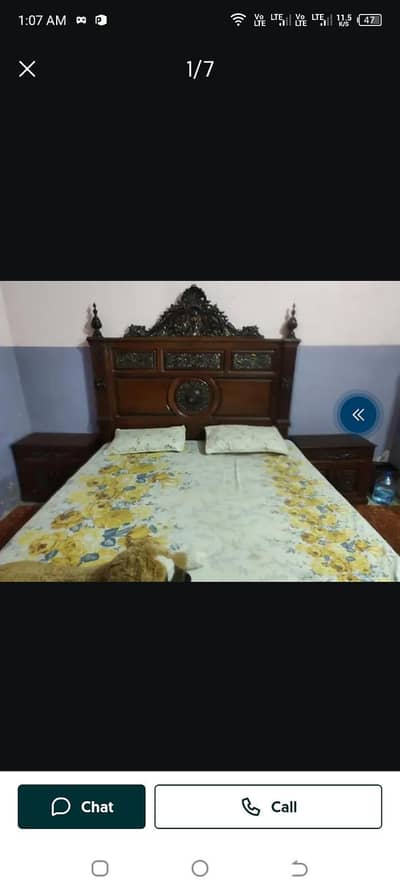 chinoti bed for sale good condition without matters