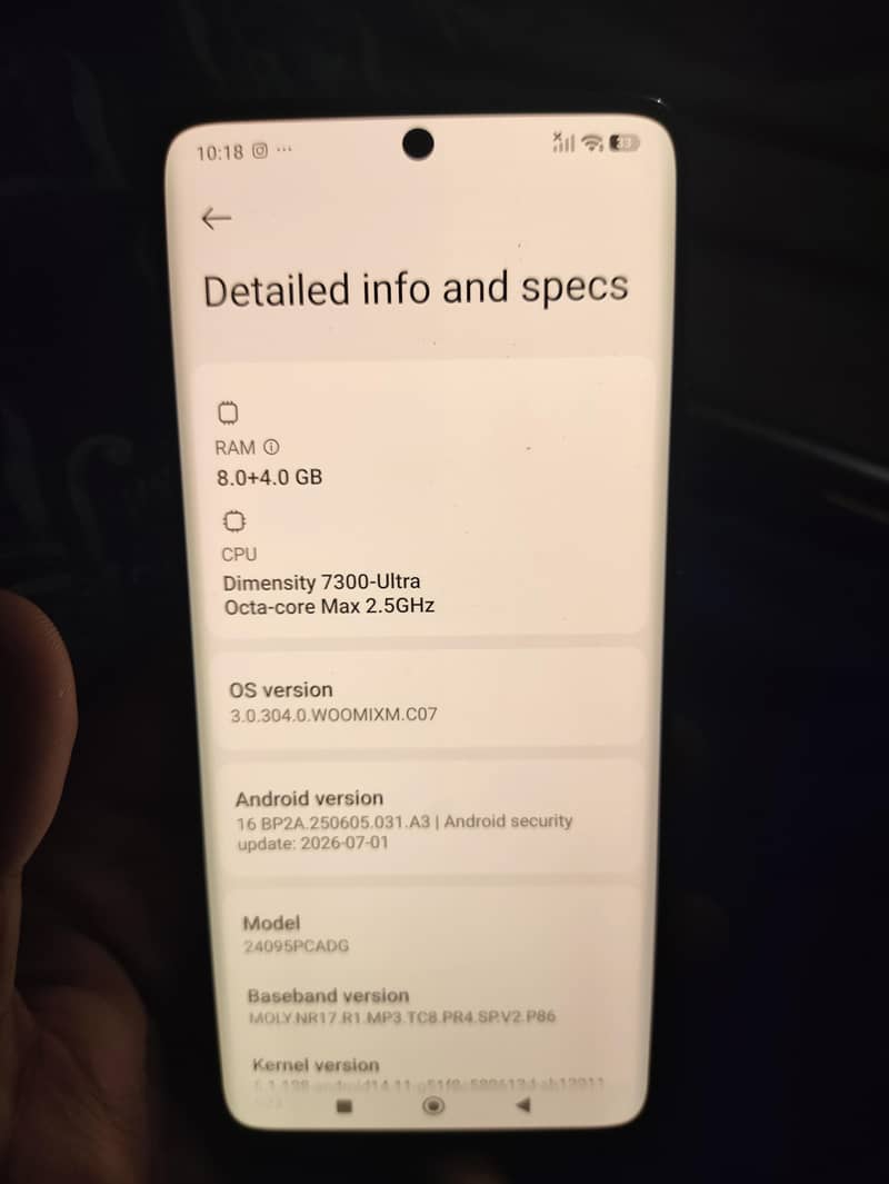 Poco x7 12