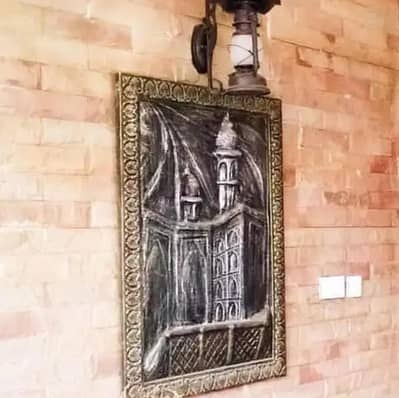 Beautiful 3D Art Painting of Mosque