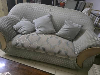 Complete Drawing Room & Dining Set – Sofas, Tables & 6 Chairs