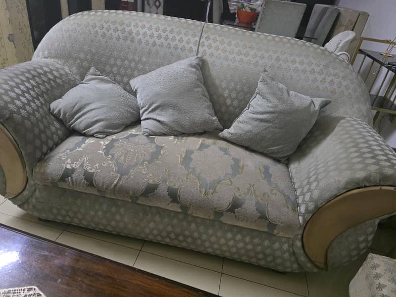 Complete Drawing Room & Dining Set – Sofas, Tables & 6 Chairs 0