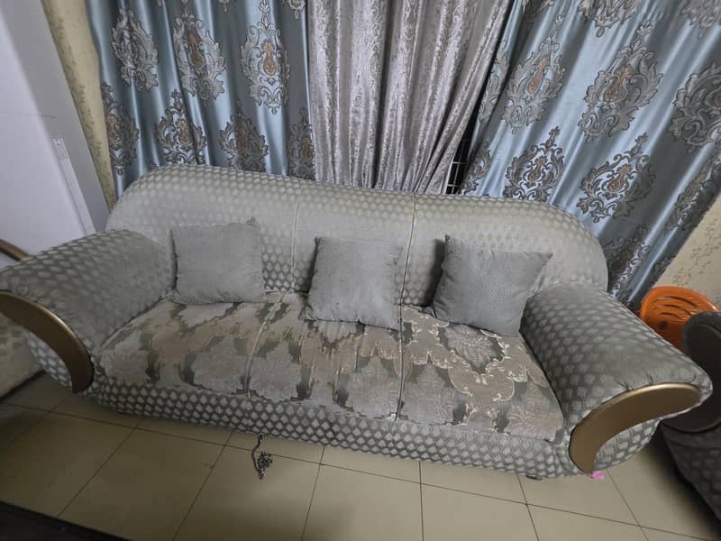 Complete Drawing Room & Dining Set – Sofas, Tables & 6 Chairs 2