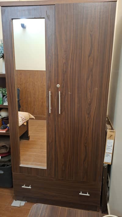 Two door wardrobe