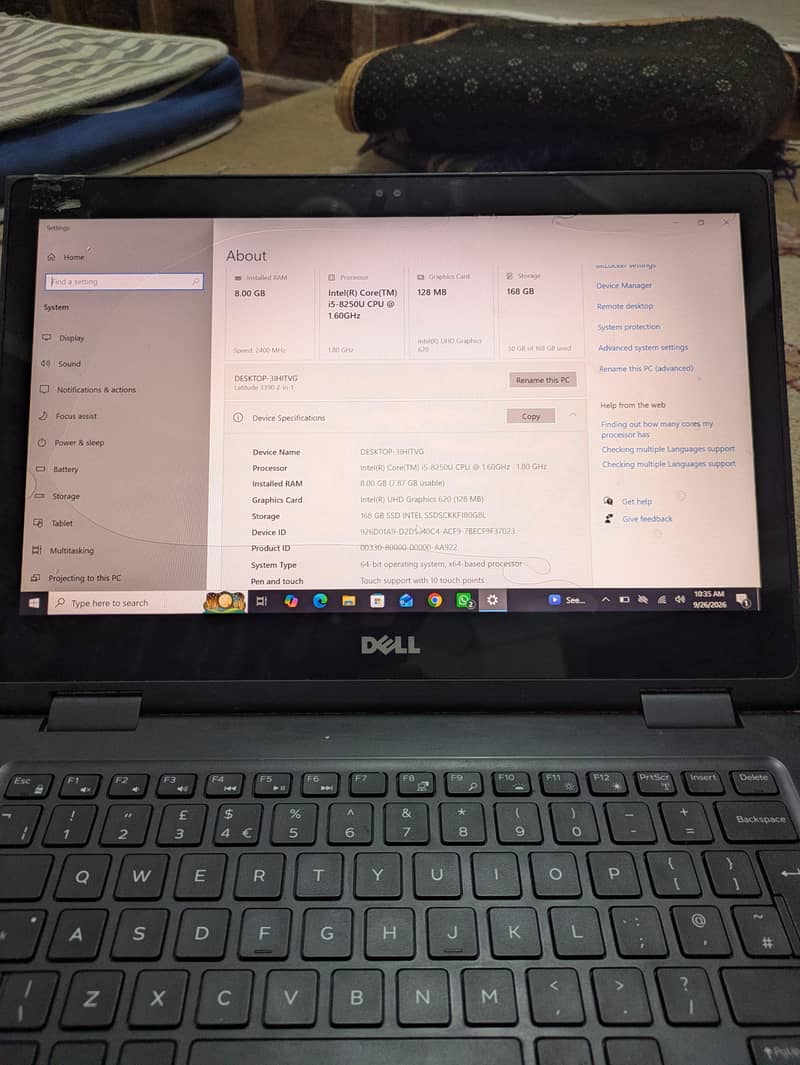 Dell i5 8th generation 0