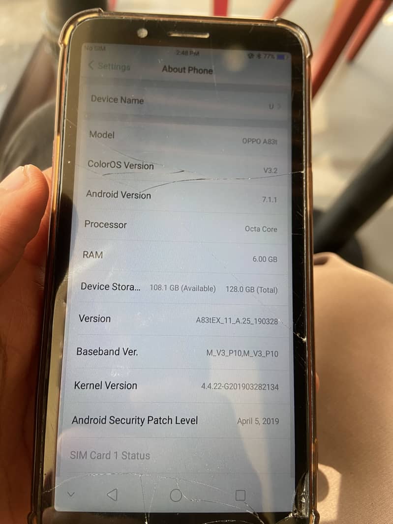 OPPO A83 2