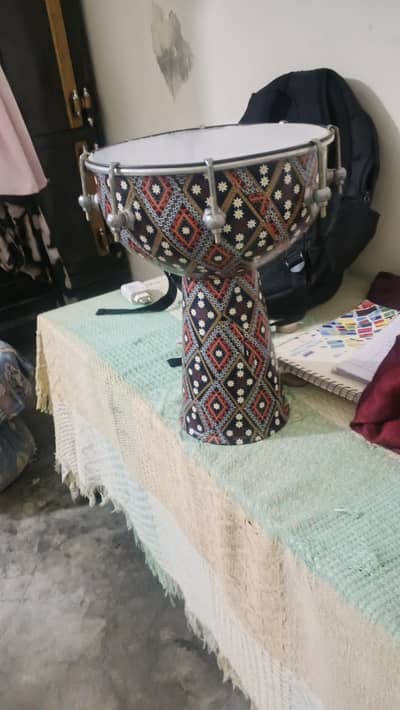 Arabic darbuka drum with bag