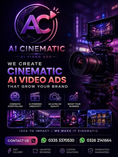 AI Video Ads for Your Business & Brand