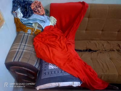 sofa come bed Rs. 10 hazar only contact 03147113236
