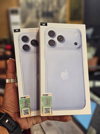 Box Pack Apple Iphone 18 Pro Max 512GB Glacier PTA Approved Gnext Read
