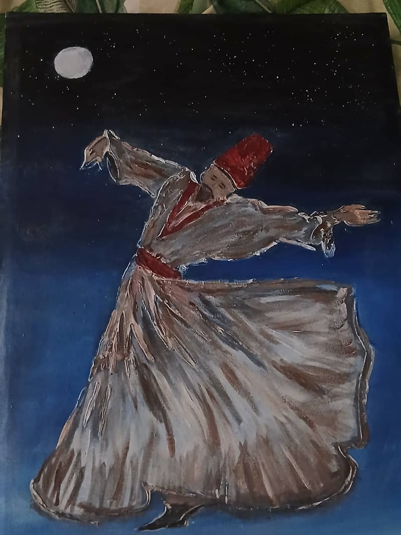 SUFI DANCE CALLIGRAPHY 0