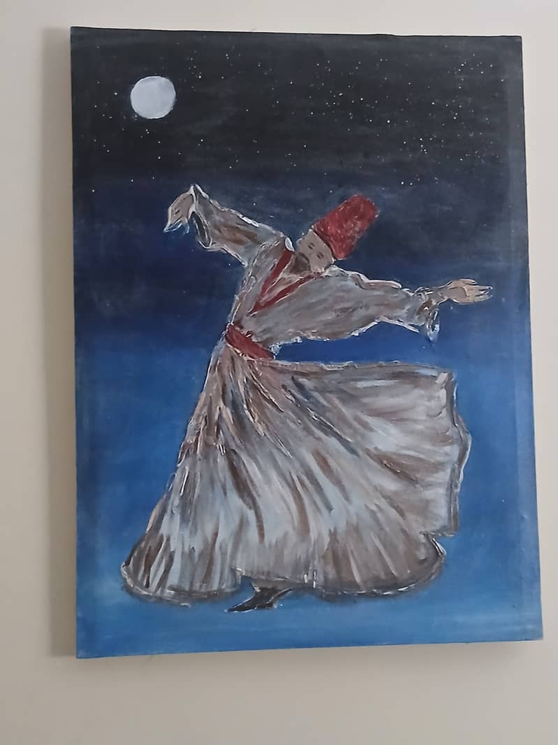SUFI DANCE CALLIGRAPHY 2