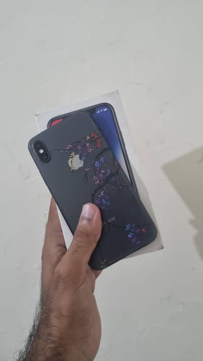 iPhone X  pta approved with box