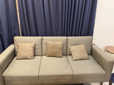 Lounge sofas and table
