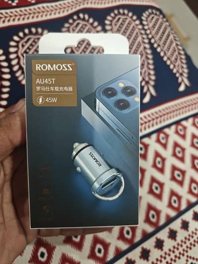 Romoss 45W Car Charger Dual Port Metal Body