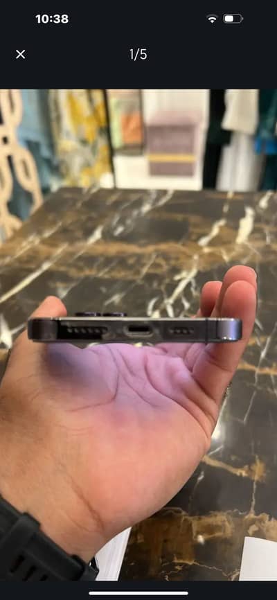 I Phone 14 Pro Max Storage 256 Gb Condition 10 By 10 Non PTA Prple Clr