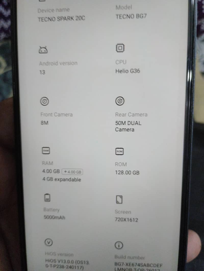 Tecno Spark 20C 4