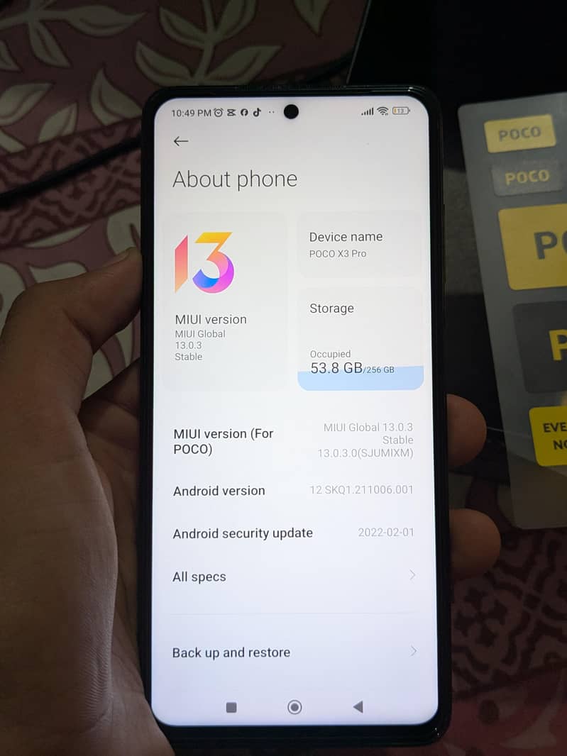 Xiaomi Poco X3 Pro 10