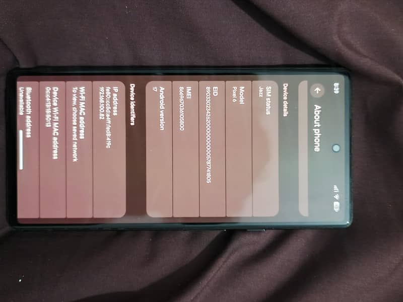 Google Pixel 6 8