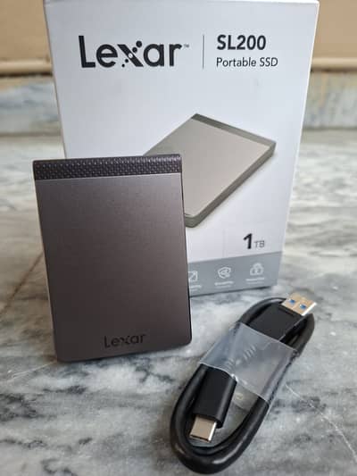 Lexar SL200 1TB External SSD – Slightly Used