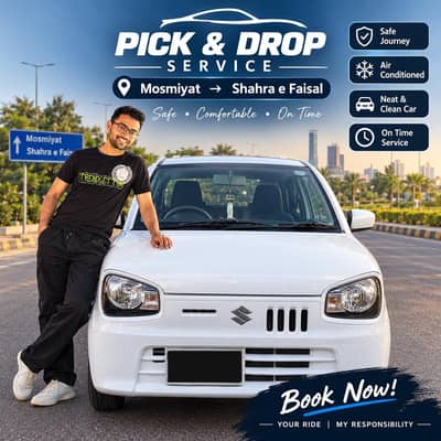 Pick n drop Mosmiyat to Shahra e faisal
