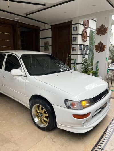 Toyota Corolla 1993 SE Limited – 1300cc | Manual | White | Family U