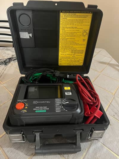 Kyoritsu KEW 3125A High Voltage Insulation Tester (Brand)