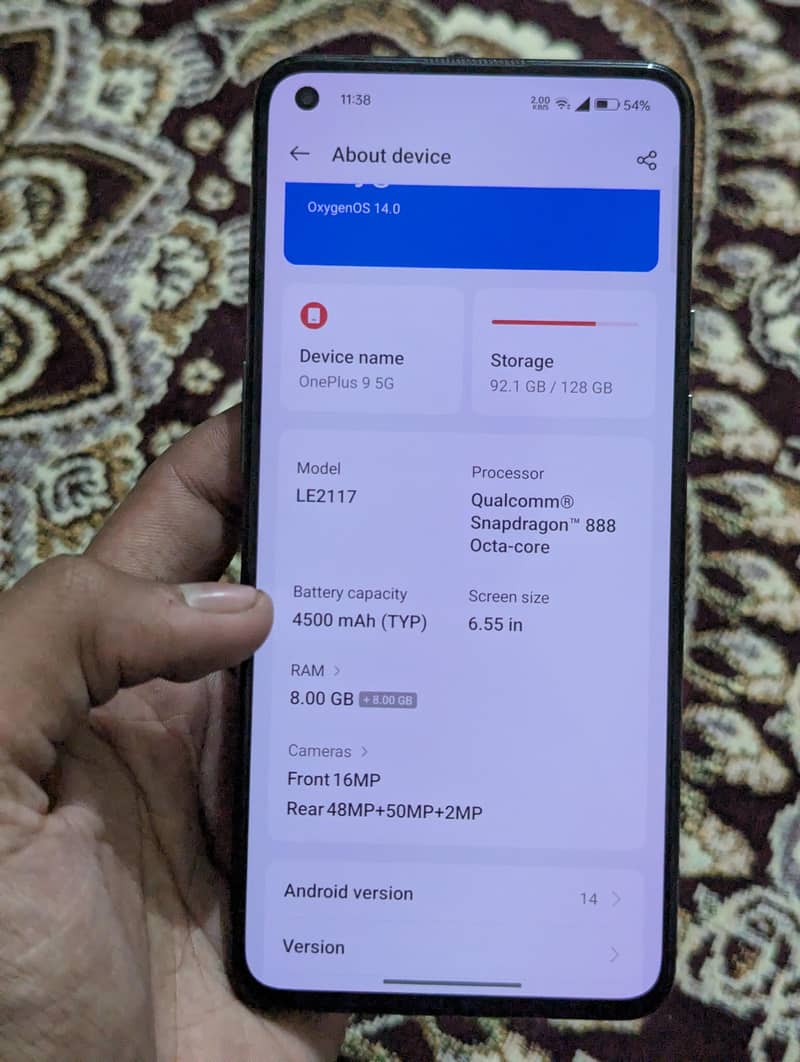 One Plus 9 8