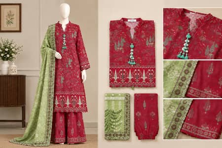 Bonanza Satrangi Original Suit – Excellent Condition