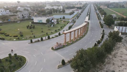 10 Marla Plot For Sale On Ground And Possession Available Very Good Location New Lahore City