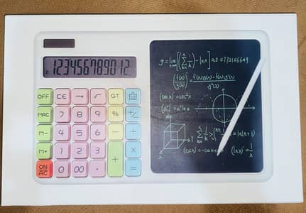 Brand New Large Digital Calculation With Notepad & With Pen