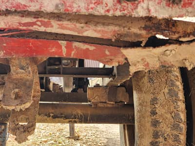 14 feet jack wali trolly 4 wheeler
