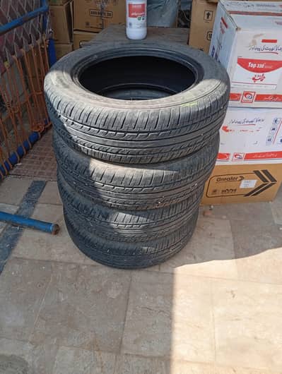 Cultus new shape four tyres 165/65-14 for sale