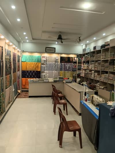 3 marla furnshied shop for rent