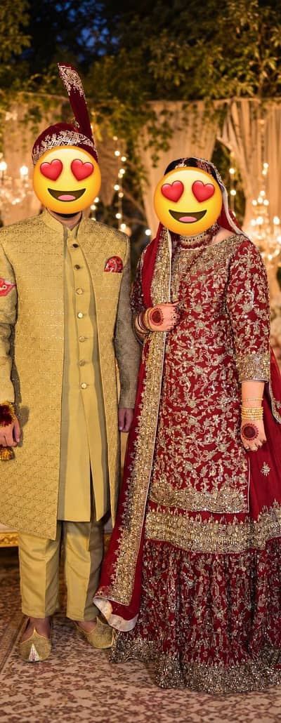 Bridal farshii lehnga 1111
