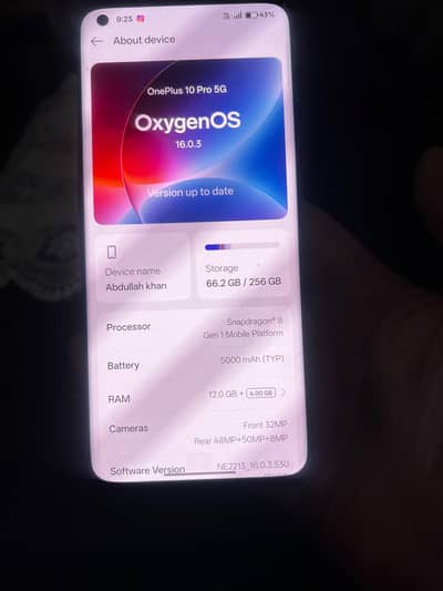 One Plus 10 Pro 5g
