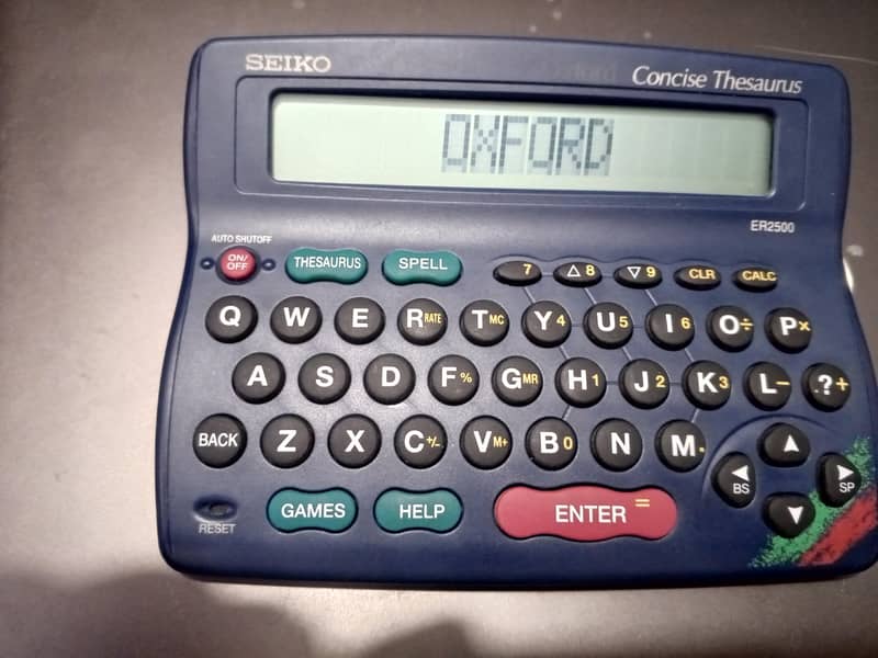 Oxford Concise Thesaurus 2