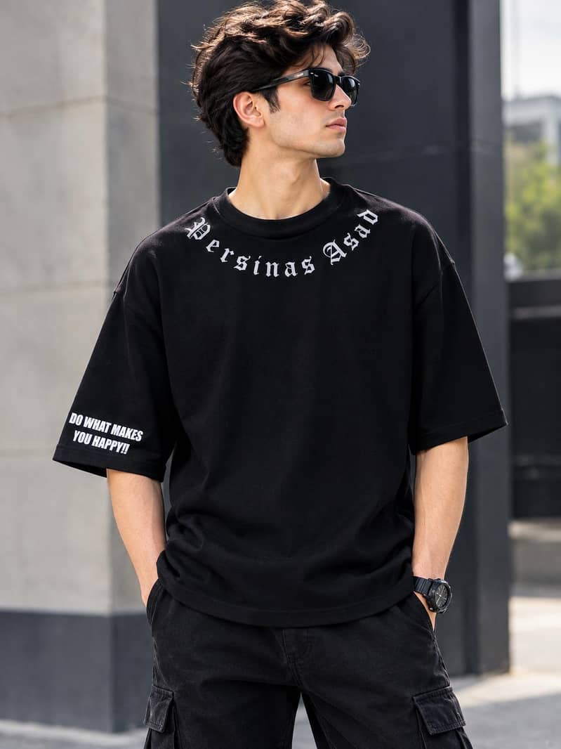 Down Shoulder Shirt 1