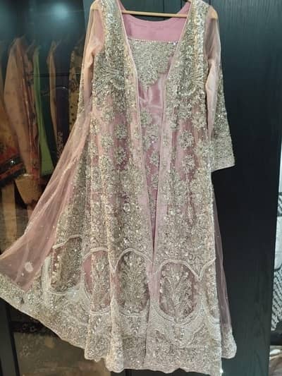 Front open bridal maxci -urgent sell