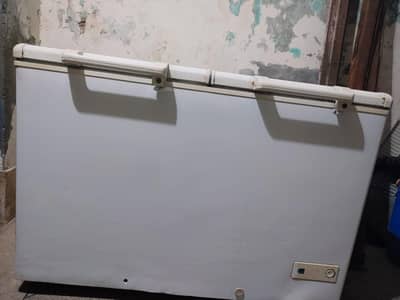 Haier deep freezer all ok tottaly geniune ha compressor bhi geniune h