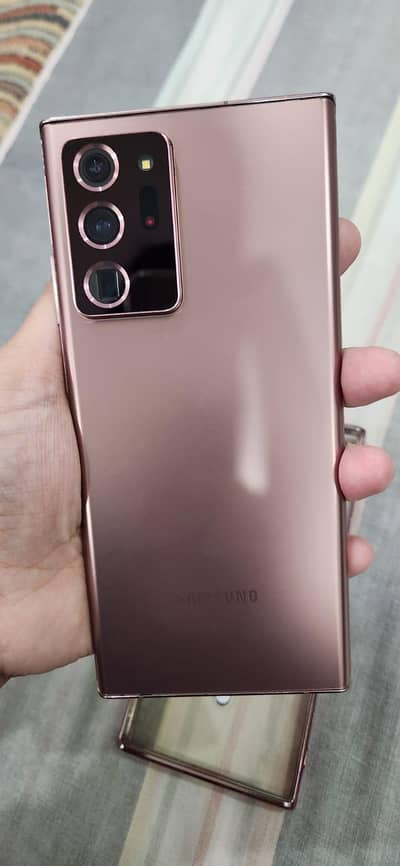 Samsung Mobile Note 20 Ultra 8/256 gb official Pta approved